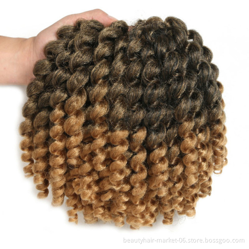 wholesale cheap synthetic hair spring wand curl crochet braid hair